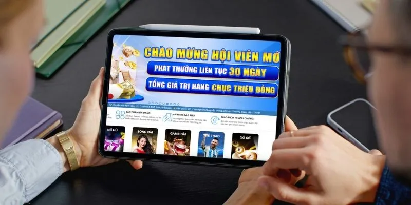 Nên vào trang chủ chính thức của nhà cái để tạo tài khoản 
