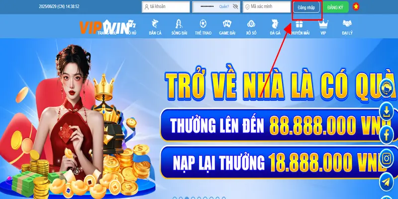 Sau khi kiểm tra, nhấn nút xác nhận xanh dương